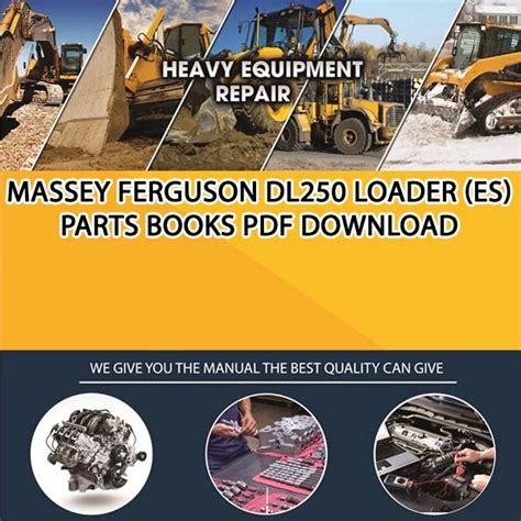 massey ferguson dl250 loader parts